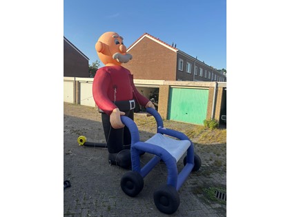 Abraham met Rollator