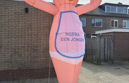 Baby jongen skydancer